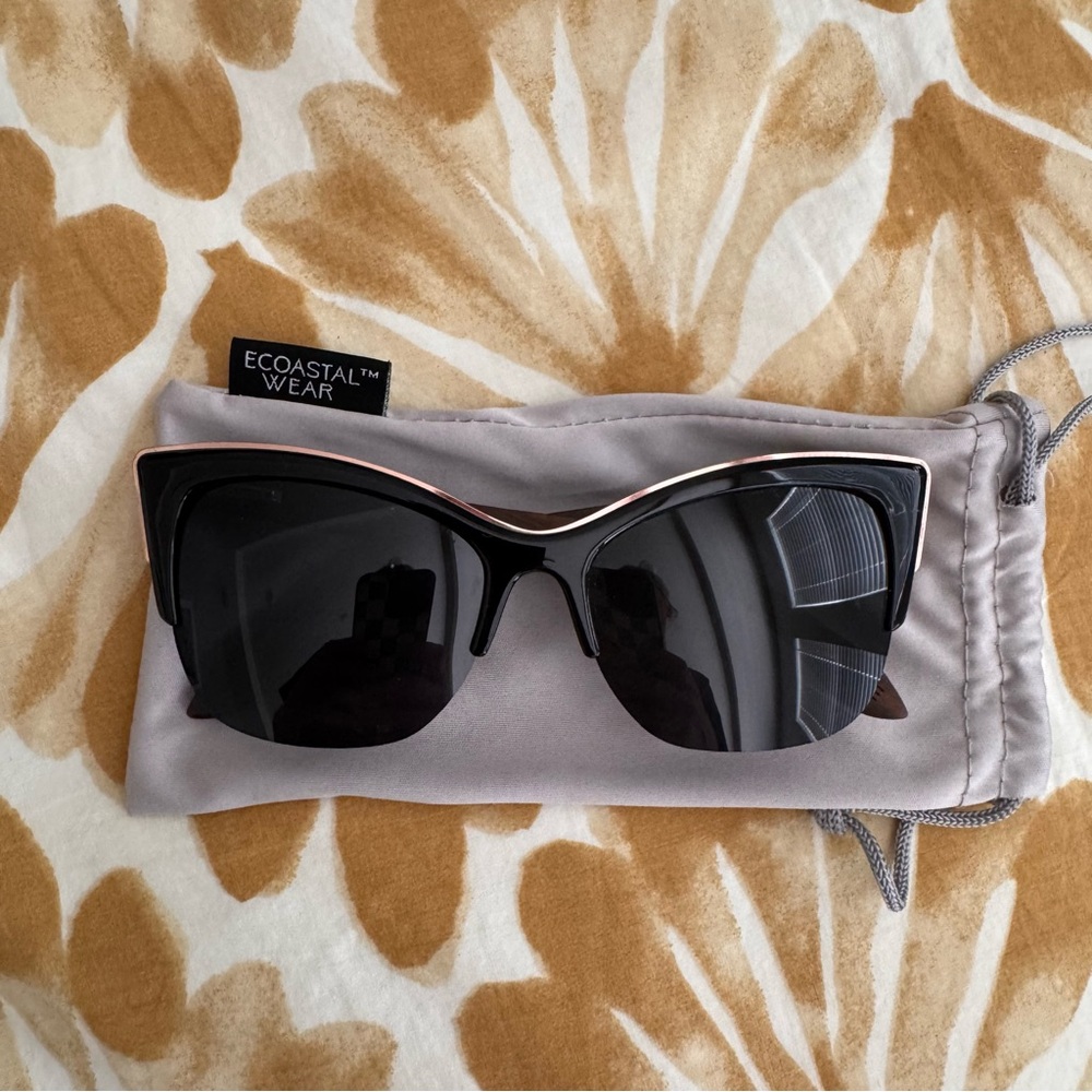 Black Cat Eye Frame Sunglasses